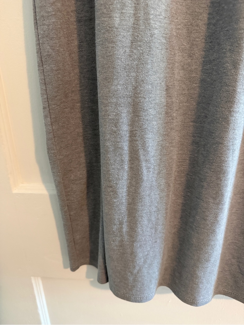 Eileen West Gray Dream Sweater Knit Lace Trim Long Ballet Nightgown Small - Picture 9 of 11